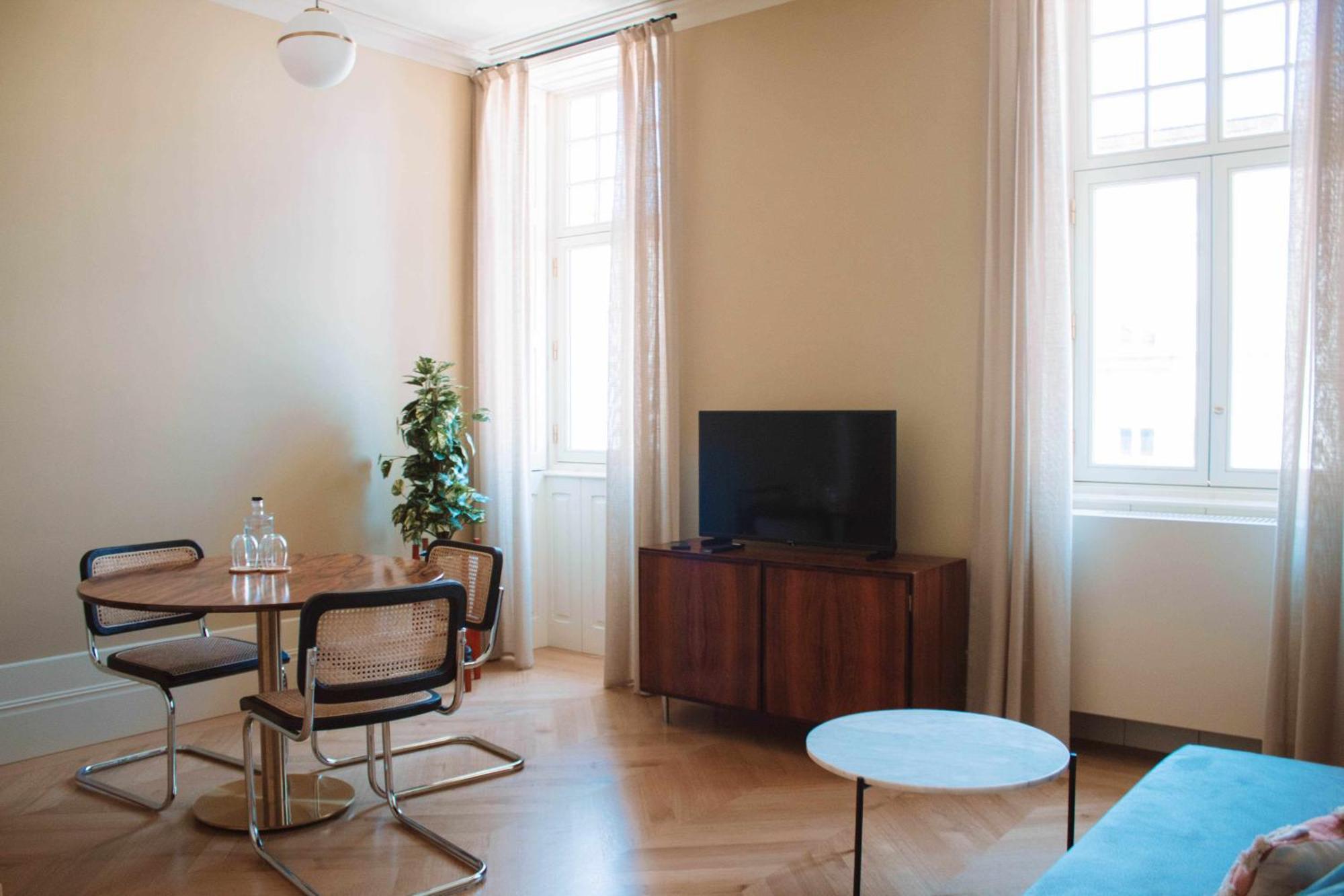 Villa Theatro Heritage Apartments Braga Szoba fotó